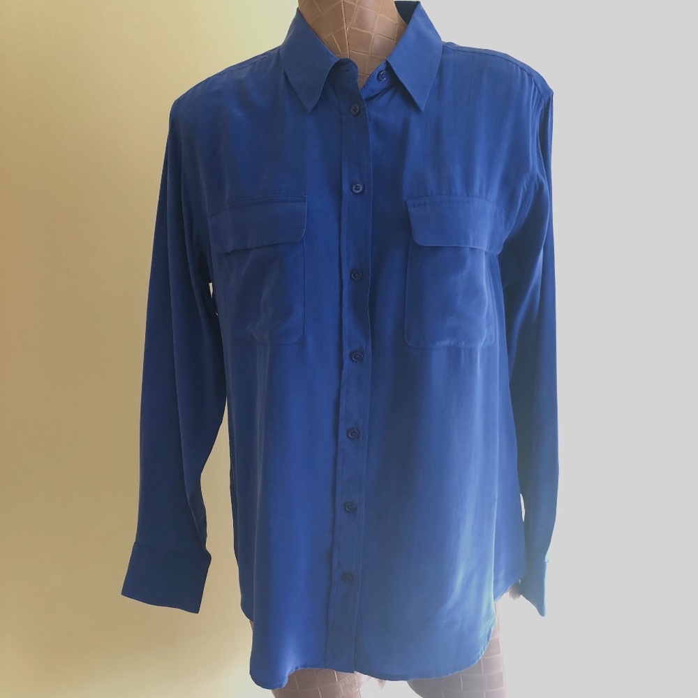 New Equipment two pocket shirt (In Blue & Green)
